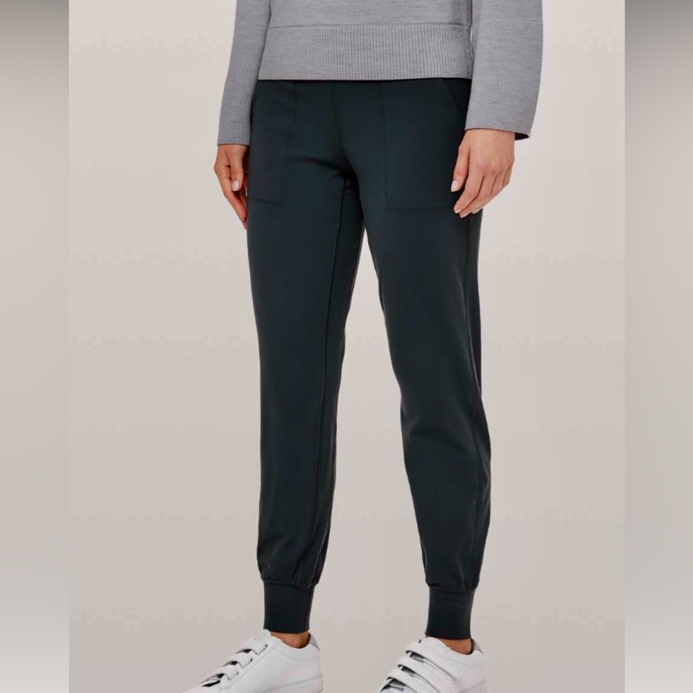 Lululemon Align High-Rise Joggers, Dark Olive, Size 4.